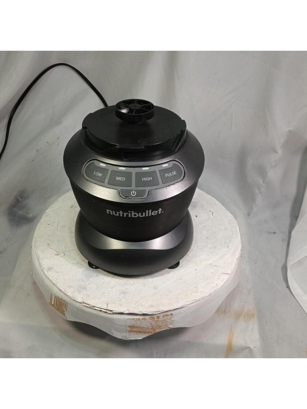NutriBullet NBF-12A Blender Motor Base 1200W 4-Speed Black Pre-Owned